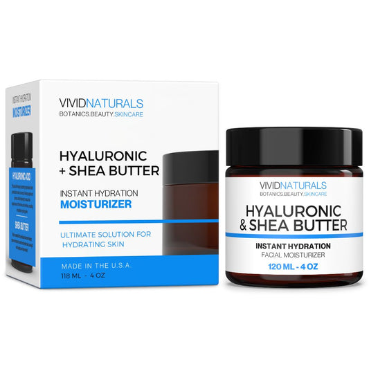 Hyaluronic & Shea Butter Facial Moisturizer